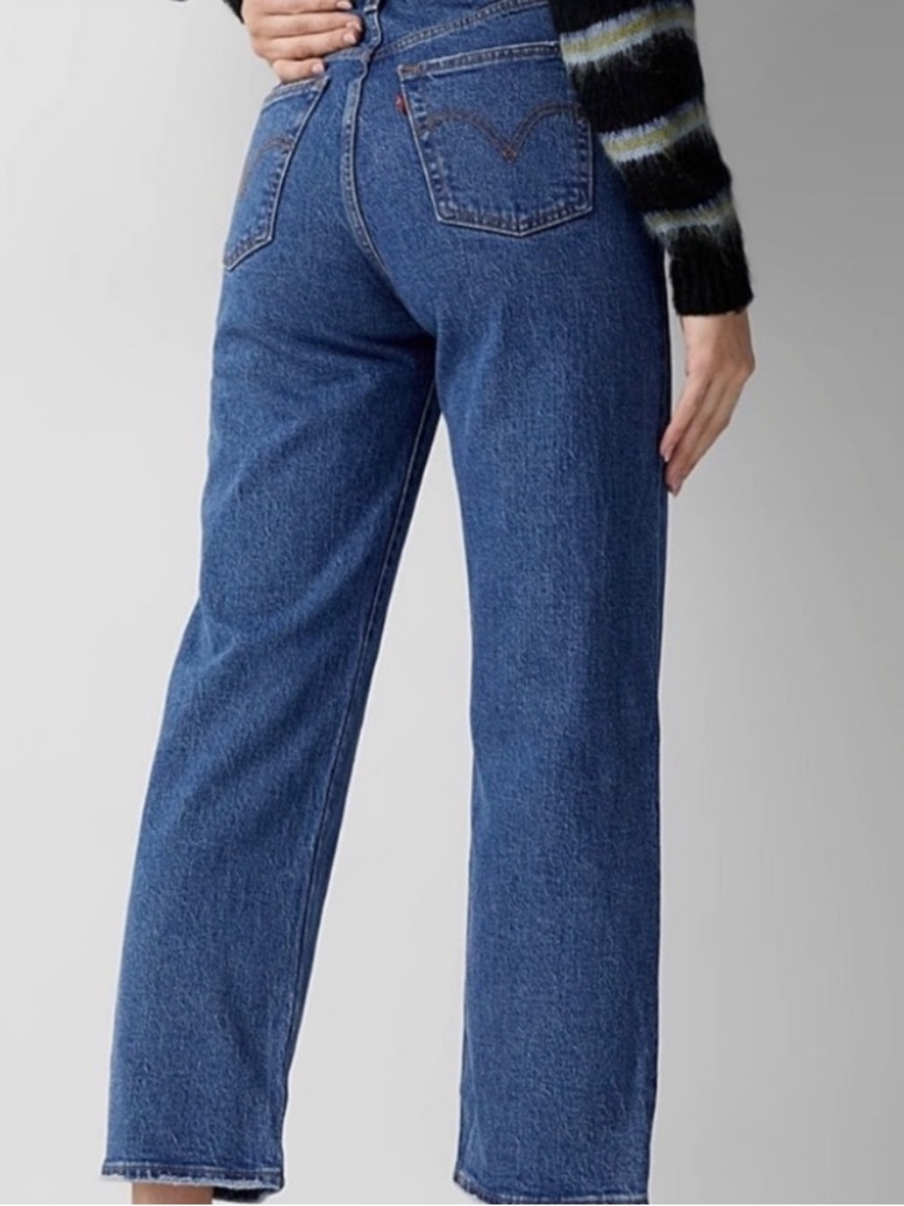 Levi’s Ribcage Straight Ankle High Rise Jeans Size 26 - Picture 2 of 12